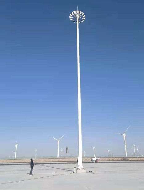 瓜州高速路服务区独山子高杆灯项目