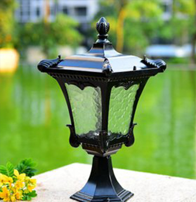 独山子柱头灯 独山子柱头灯