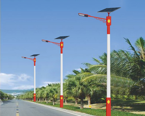 独山子民族特色路灯